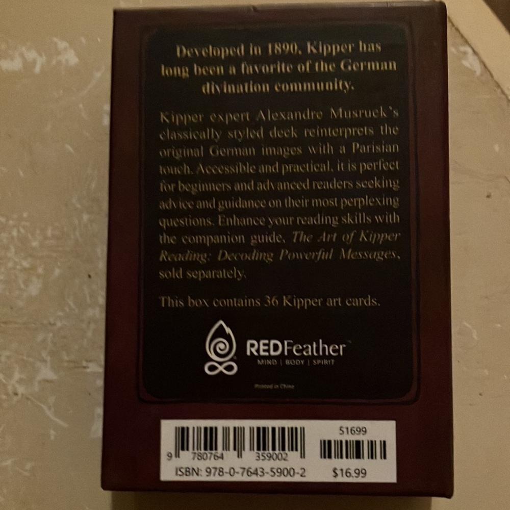Kipper divination deck. - Picture 2 of 2